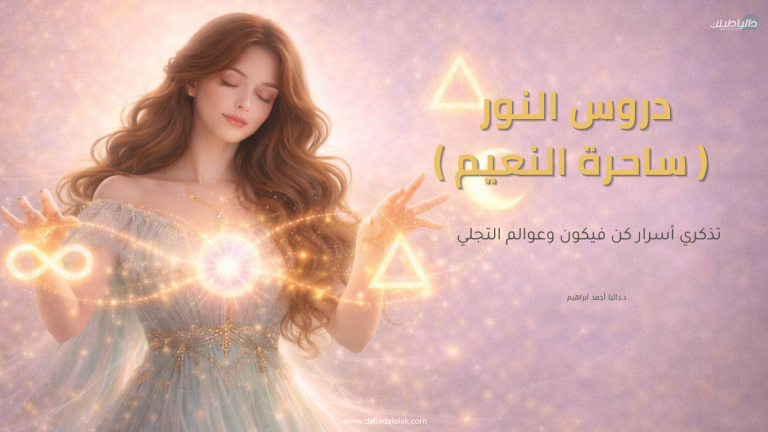 دروس النور كورس خاص (ساحرة النعيم)